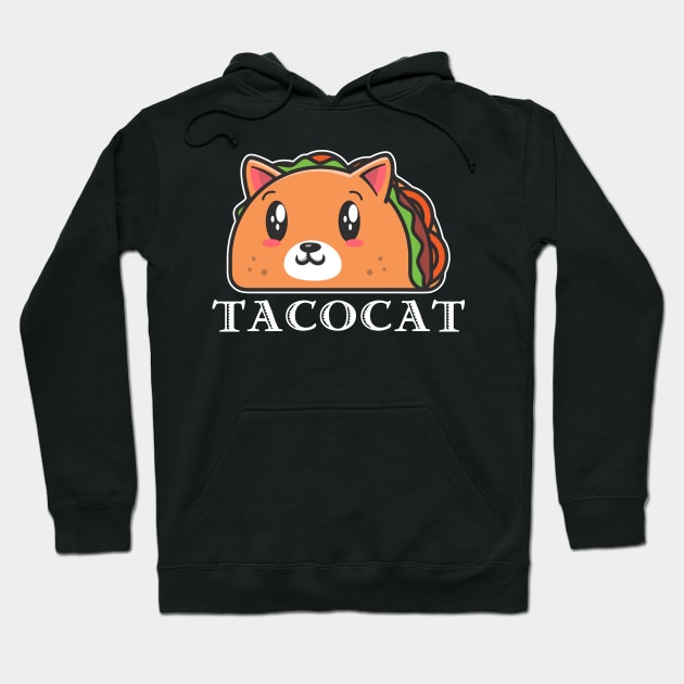 Tacocat Spelled Backwards Is Taco Cat Hoodie by AmineDesigns